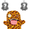 Monster: Oogah Boogah Leopard & Keyring Pack